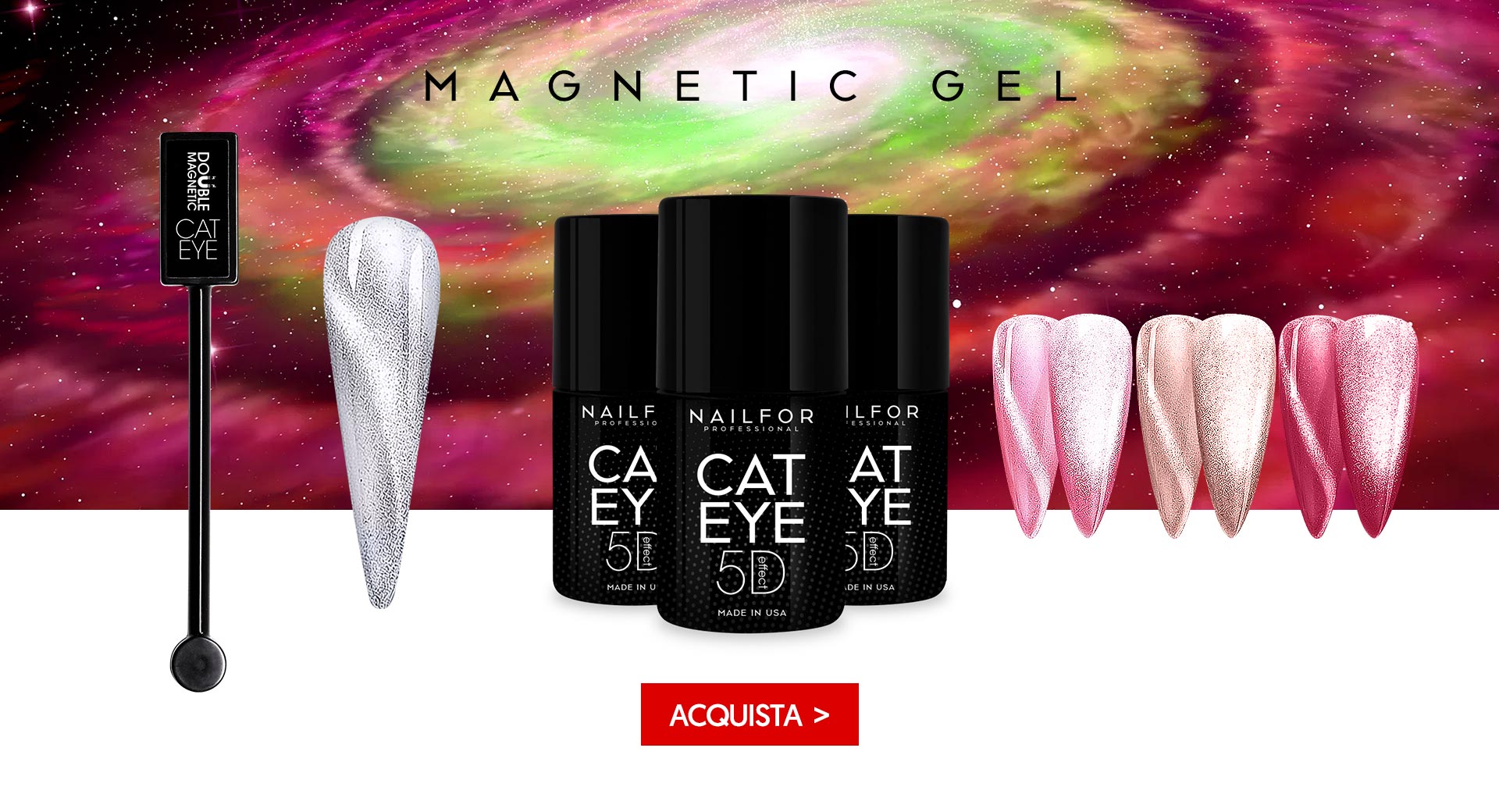 Smalti cat eye semipermanente
