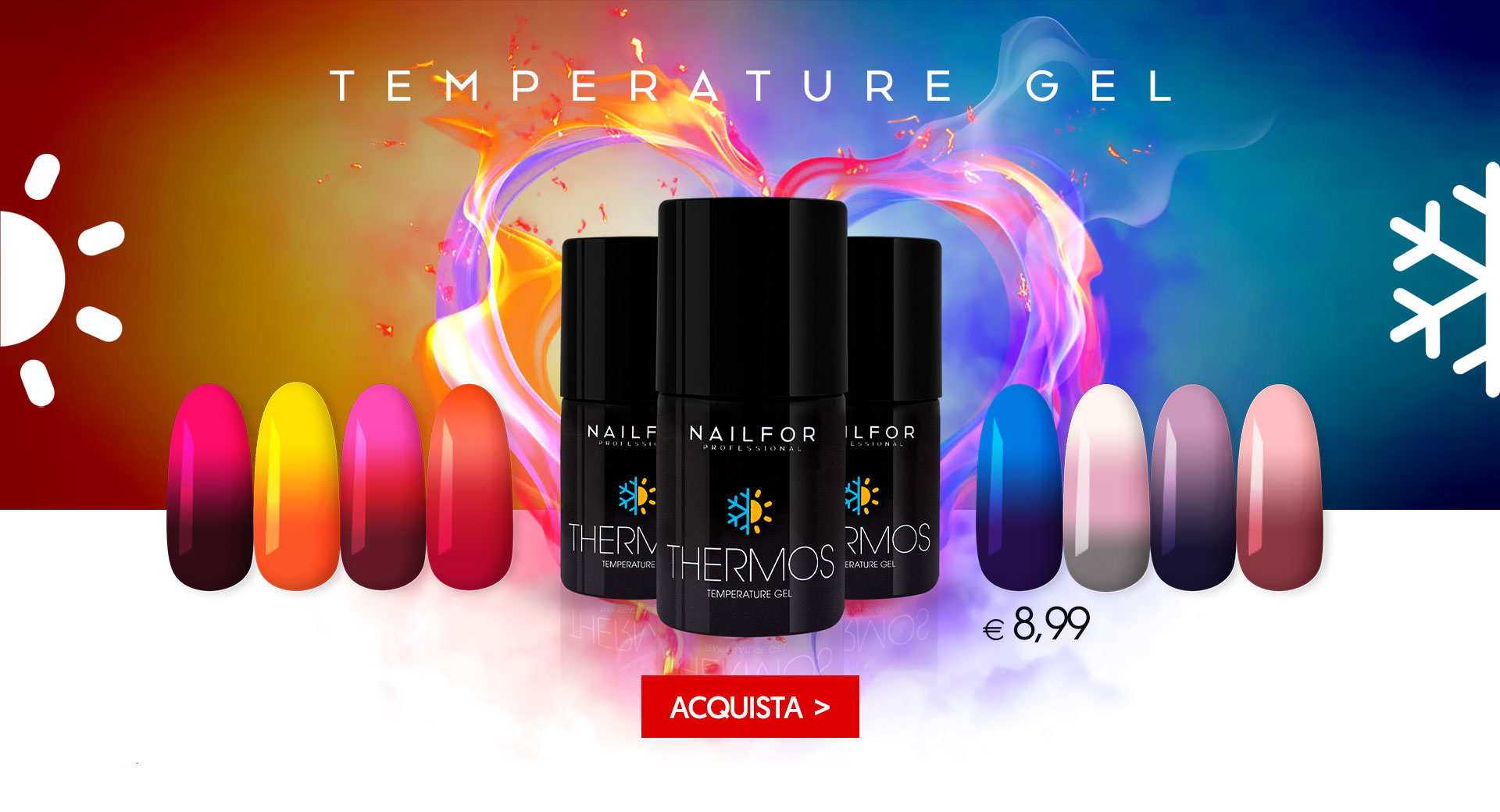 Colori autunnali semipermanente